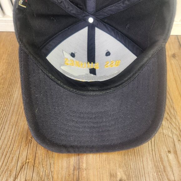 USS Billings LCS-15 Naval Ship Strapback Hat Cap Blue Navy USA Eagle Crest - Picture 8 of 10